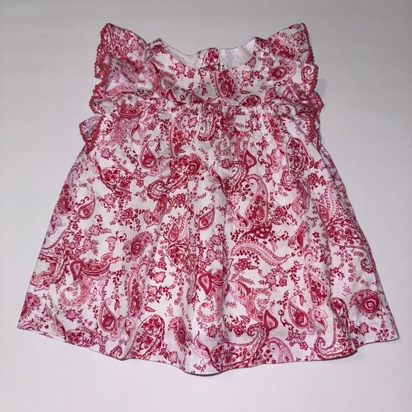Janie and Jack Baby Newborn-3mos Dress Bundle Cotton Floral Designer - Picture 3 of 9